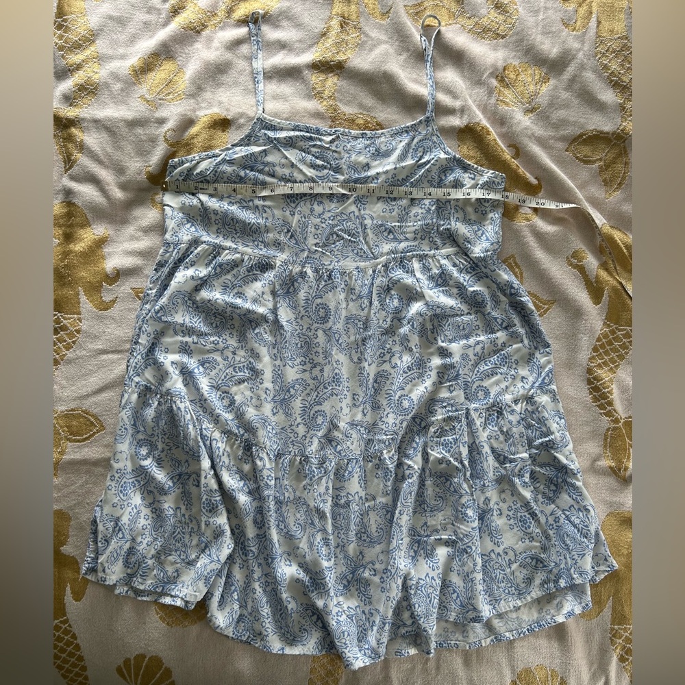 Ocean Drive paisley dress / coverup - Size L